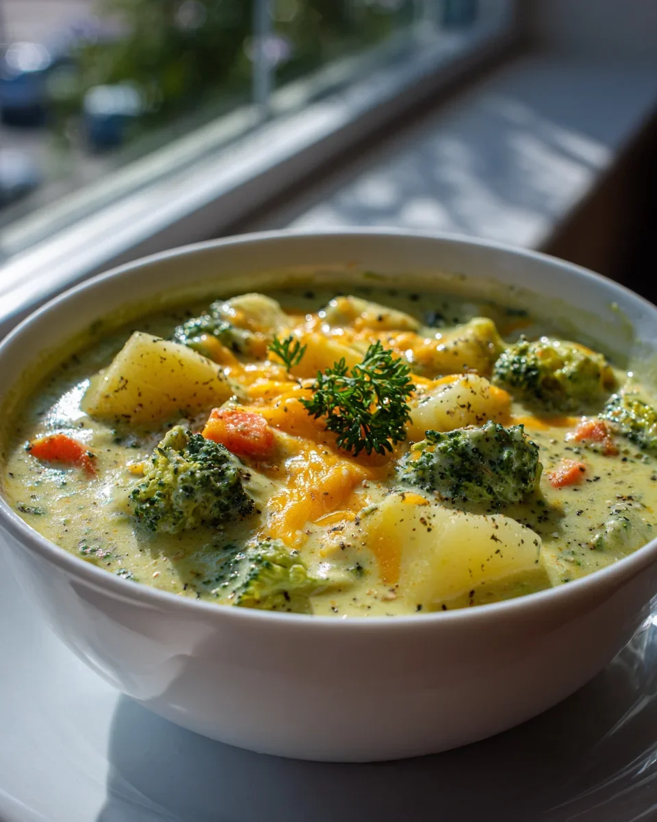 Rezept: Brokkoli Kartoffel Käse Suppe – Dein Komfort Food!