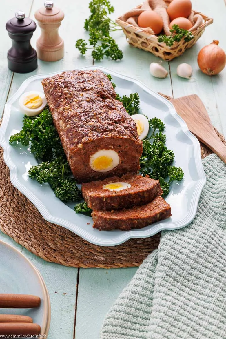 Rezept für Falschen Hasen im Backofen