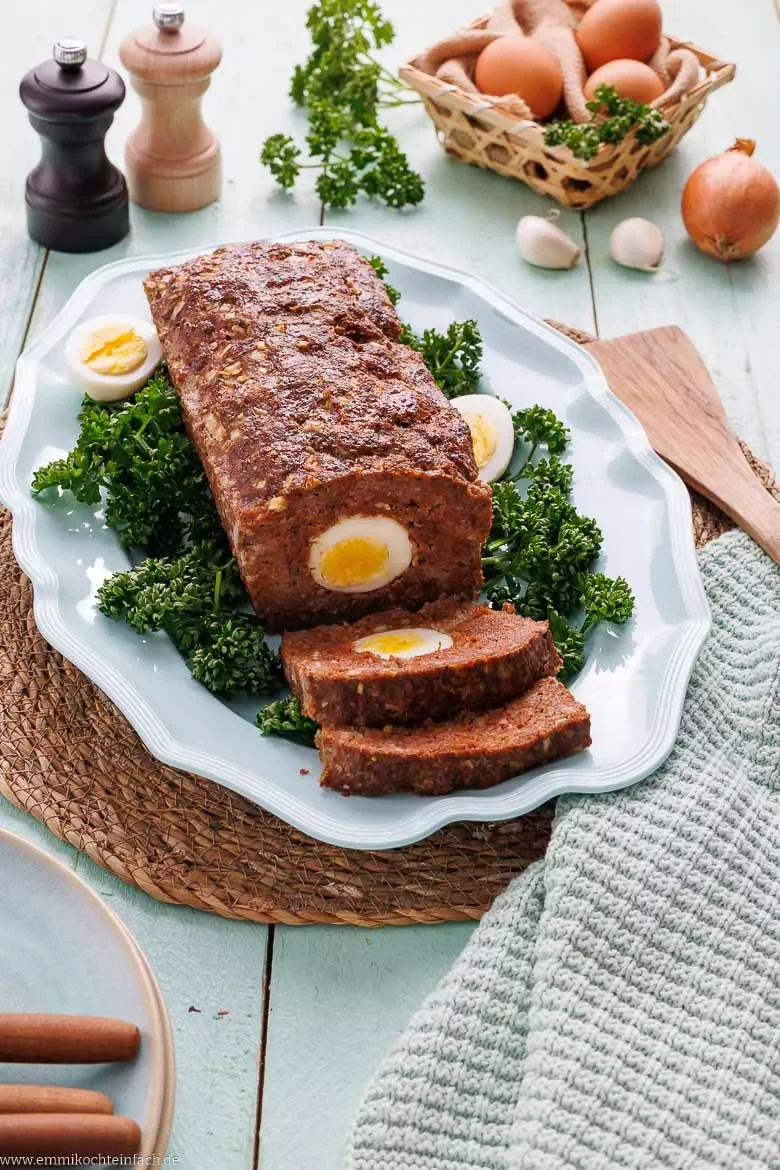 Rezept für Falschen Hasen im Backofen