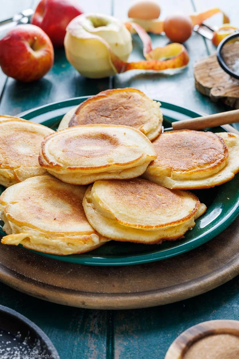 Rezept für schnelle Apfelküchlein
