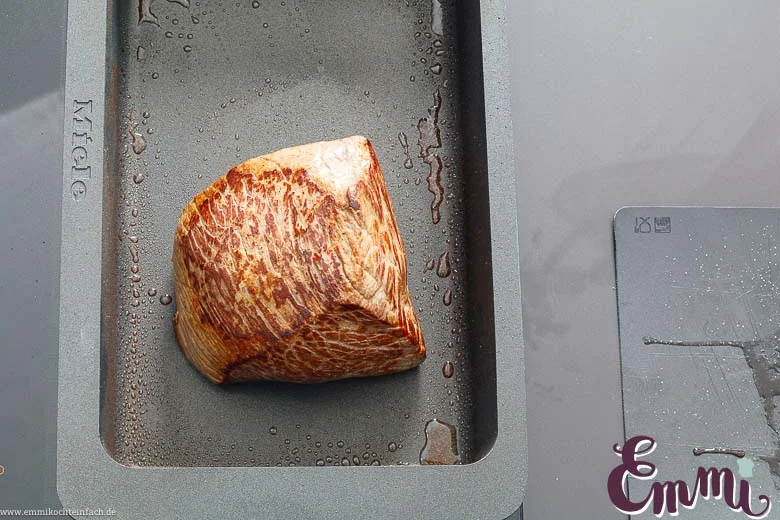 Rindfleisch angebraten