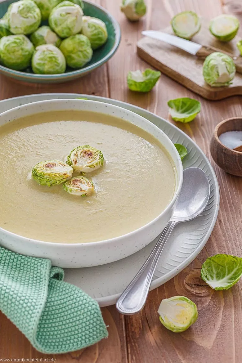 Rosenkohlsuppe – schnell und einfach