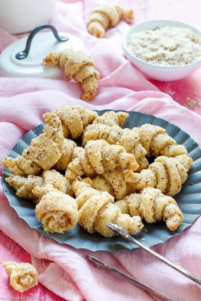 Nusshörnchen einfach selber backen