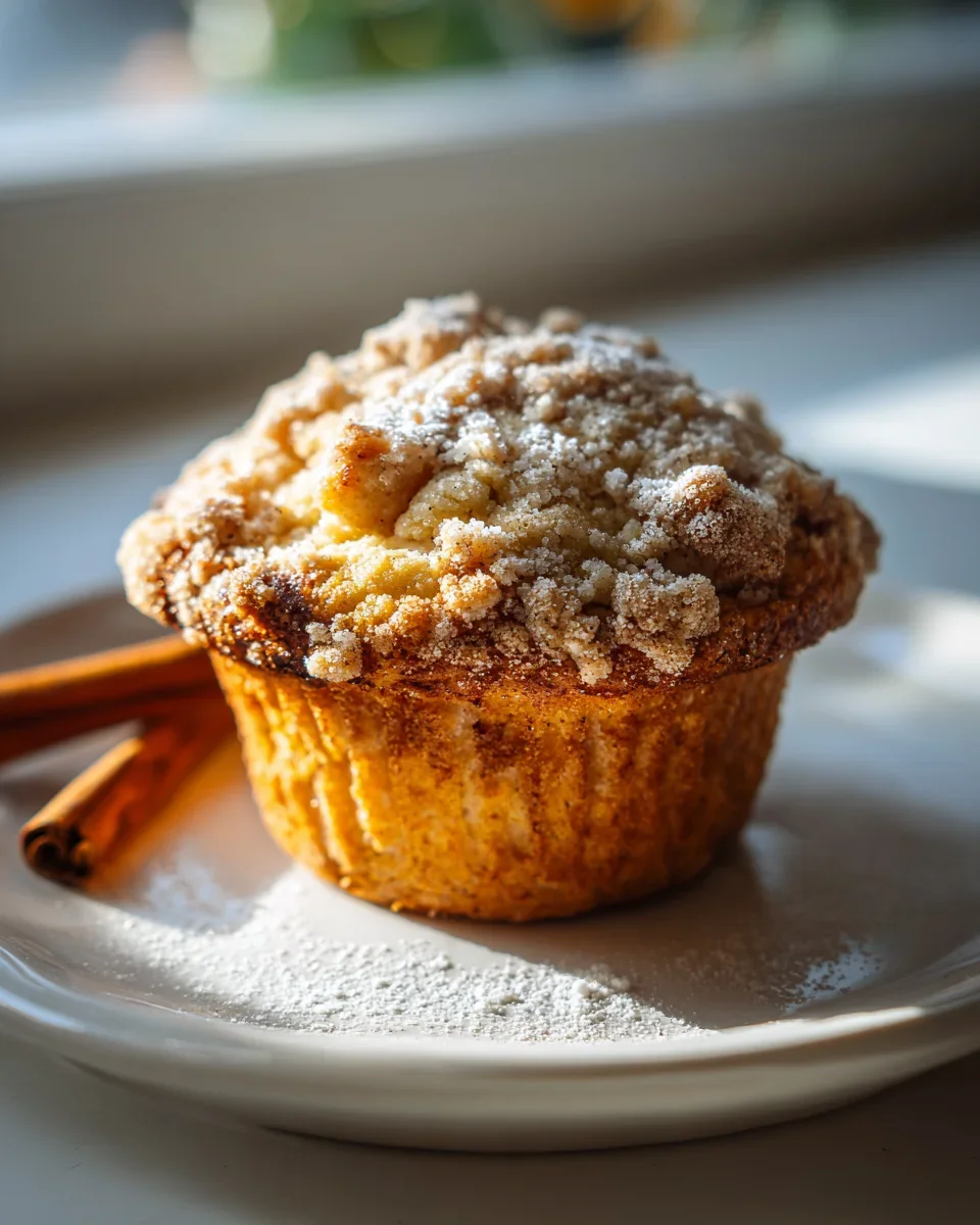 Saftige Apfel-Zimt Streusel Muffins wie vom Bäcker!