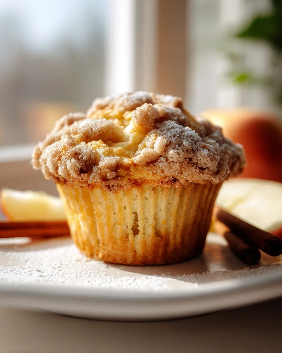 Saftige Apfel-Zimt Streusel Muffins wie vom Bäcker!