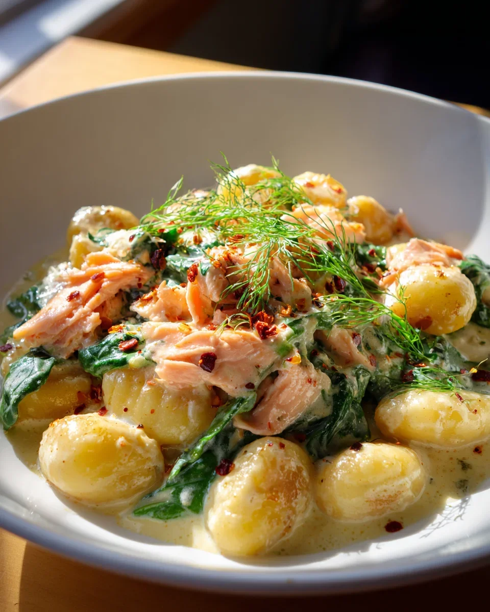 Saftige Räucherlachs Gnocchi: Schnell, einfach, köstlich!