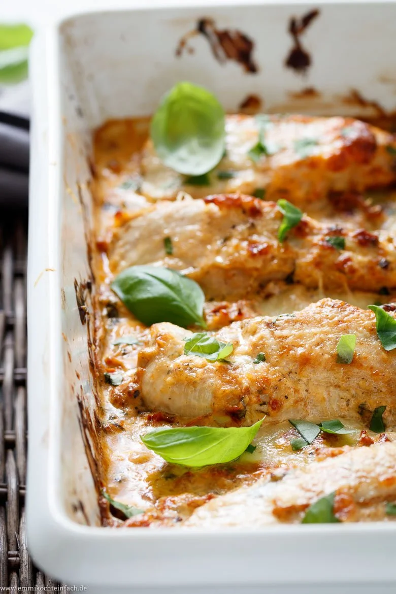 Sahne-Hähnchen - www.emmikochteinfach.de