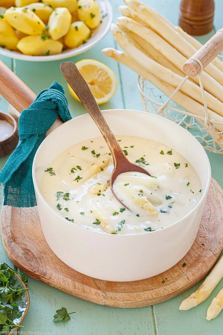 Cremiges Spargelragout – schnell und einfach