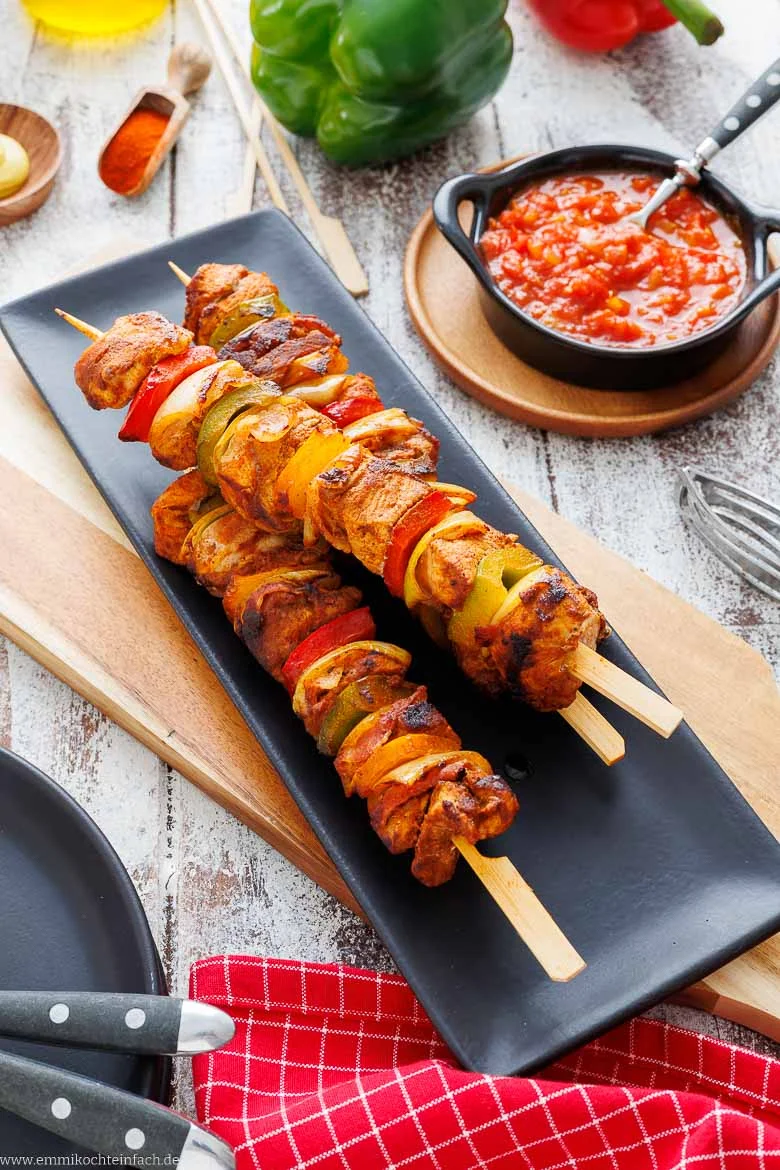 Schaschlikspieße einfach selber machen