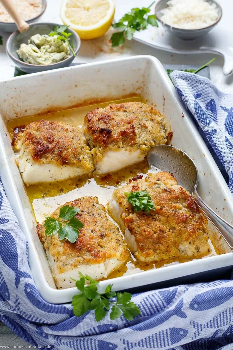 Schlemmerfilet a la Bordelaise - ein Ofen Fischfilet - www.emmikochteinfach.de