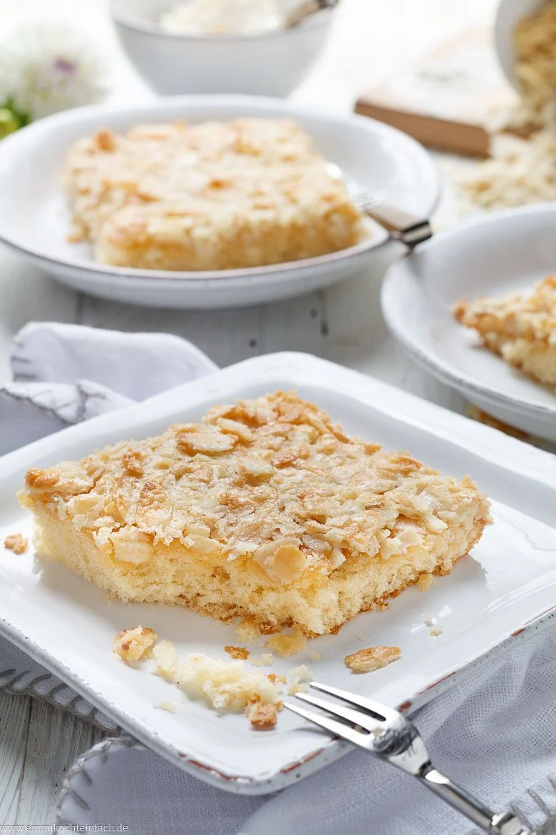 Schneller Blechkuchen einfach gebacken