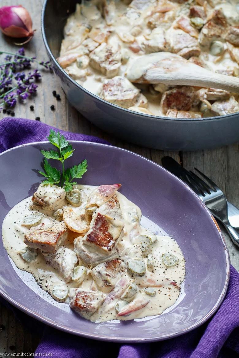 Schnelles Rahm-Rinderfilet Stroganoff