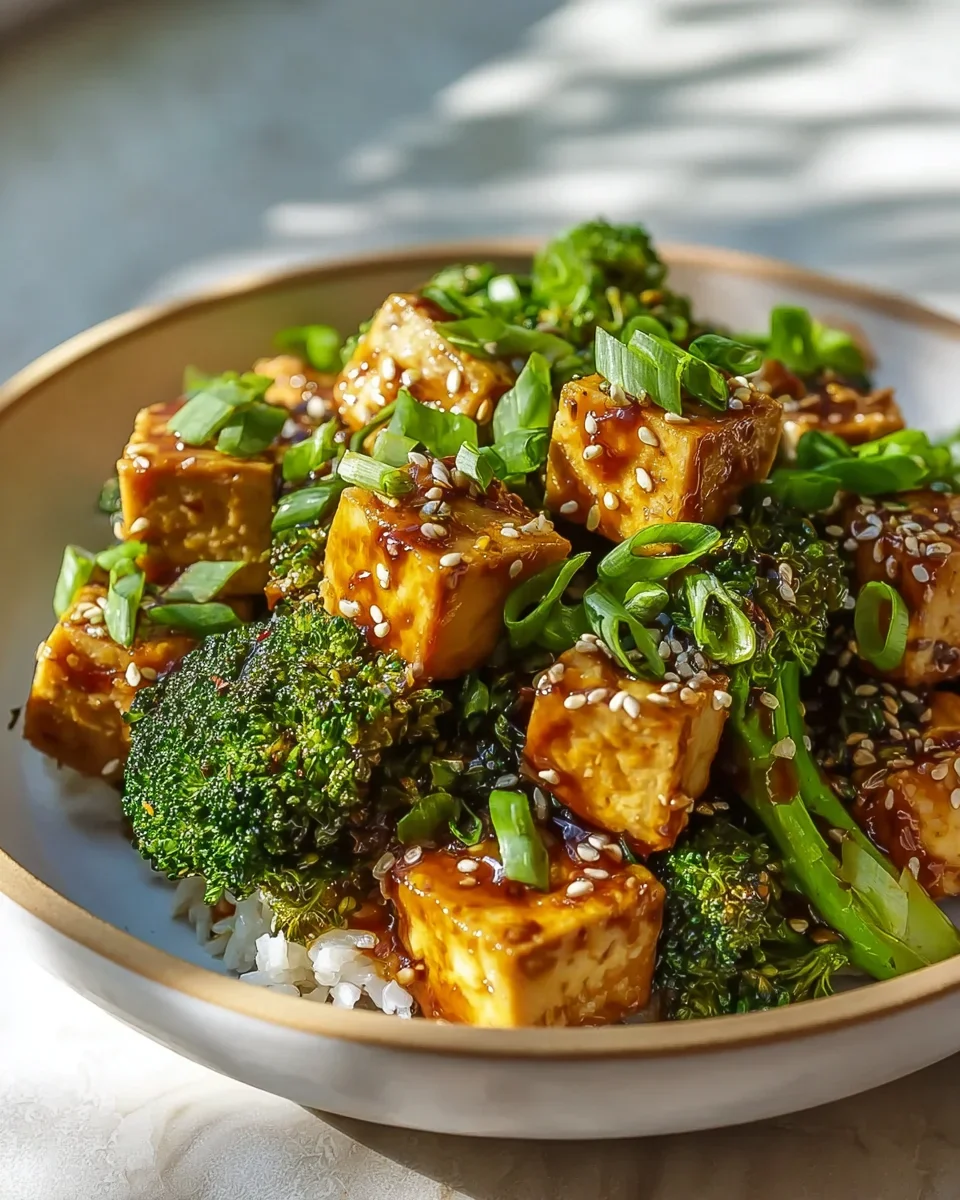 Schnelles Sesam Tofu Brokkoli Rezept – Einfach und Lecker!