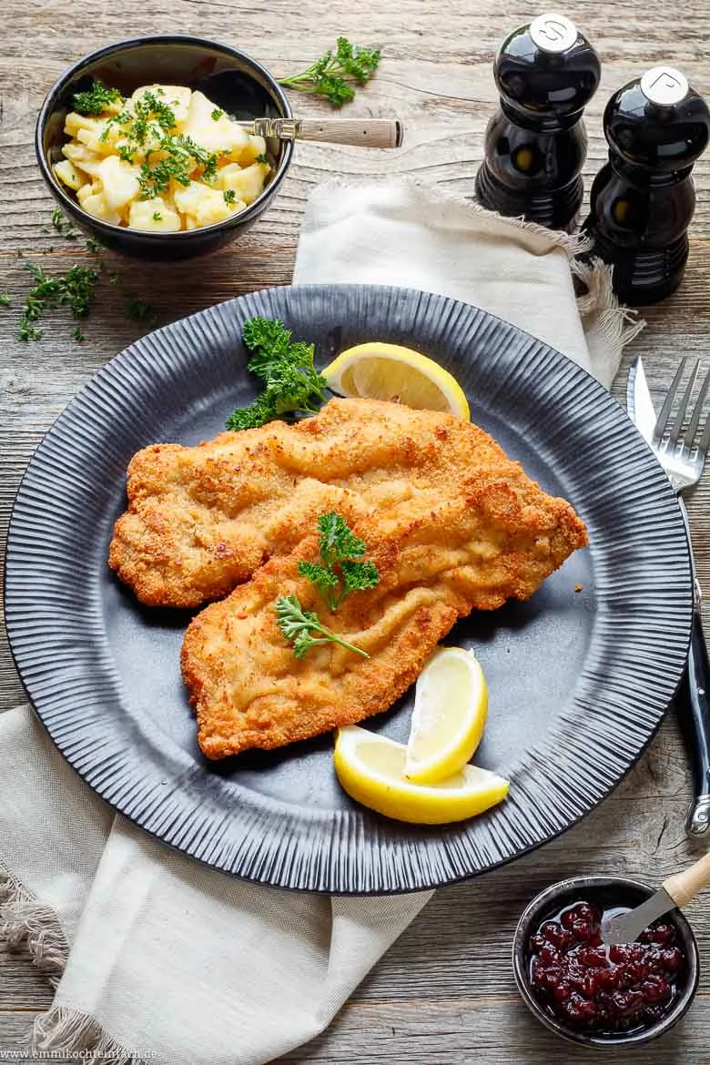 Schnitzel panieren & braten ganz einfach