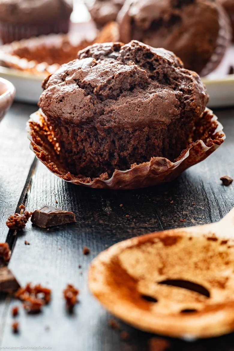 Schokomuffins im Förmchen