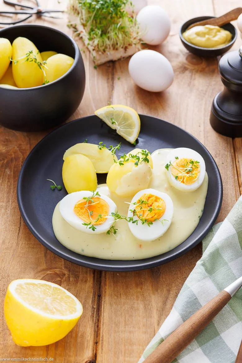 Senfeier-Rezept: Eier in Senfsoße wie von Oma