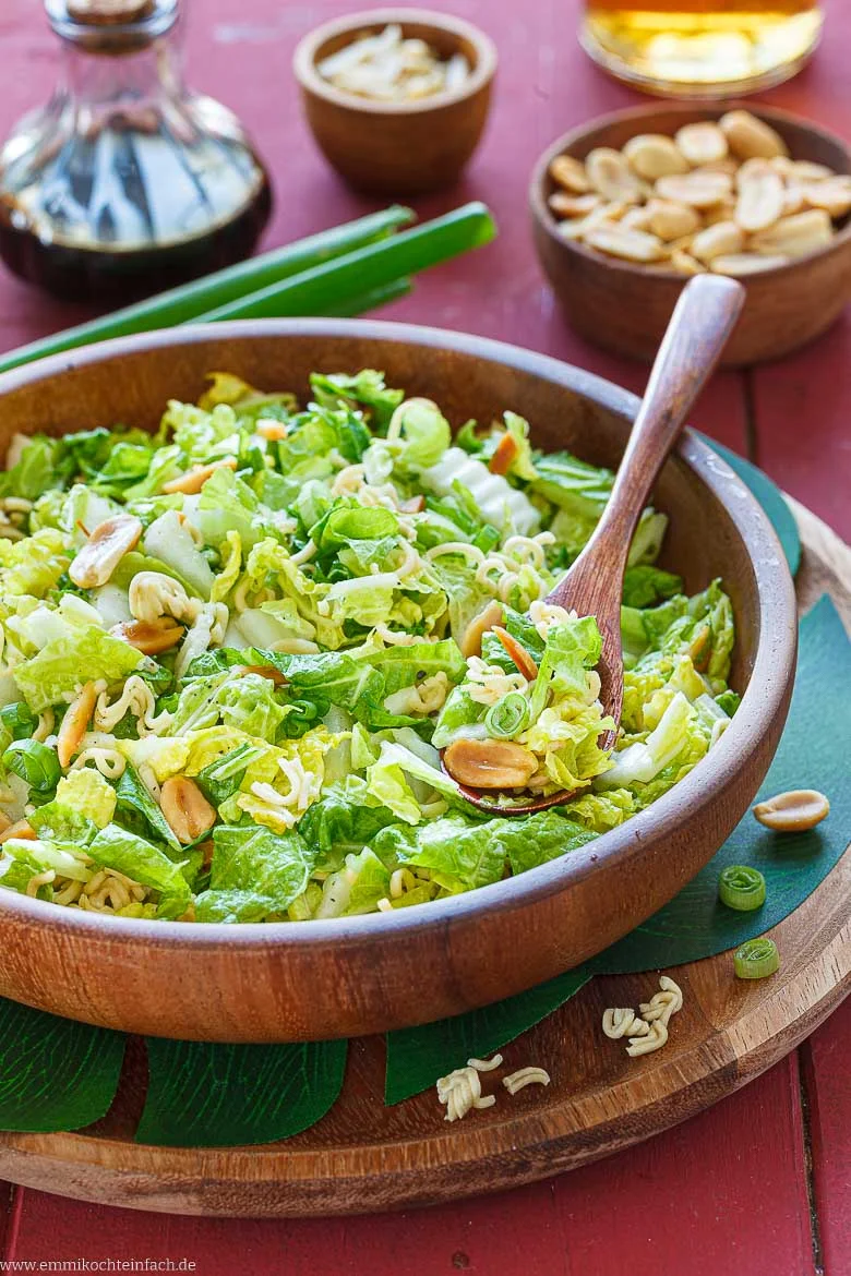 Serviervorschläge für den knackigen Yum-Yum-Salat
