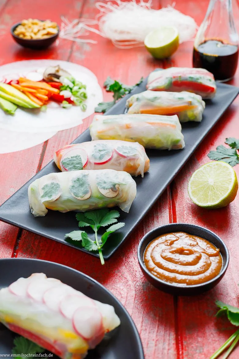 Vietnamesische Sommerrollen selber machen