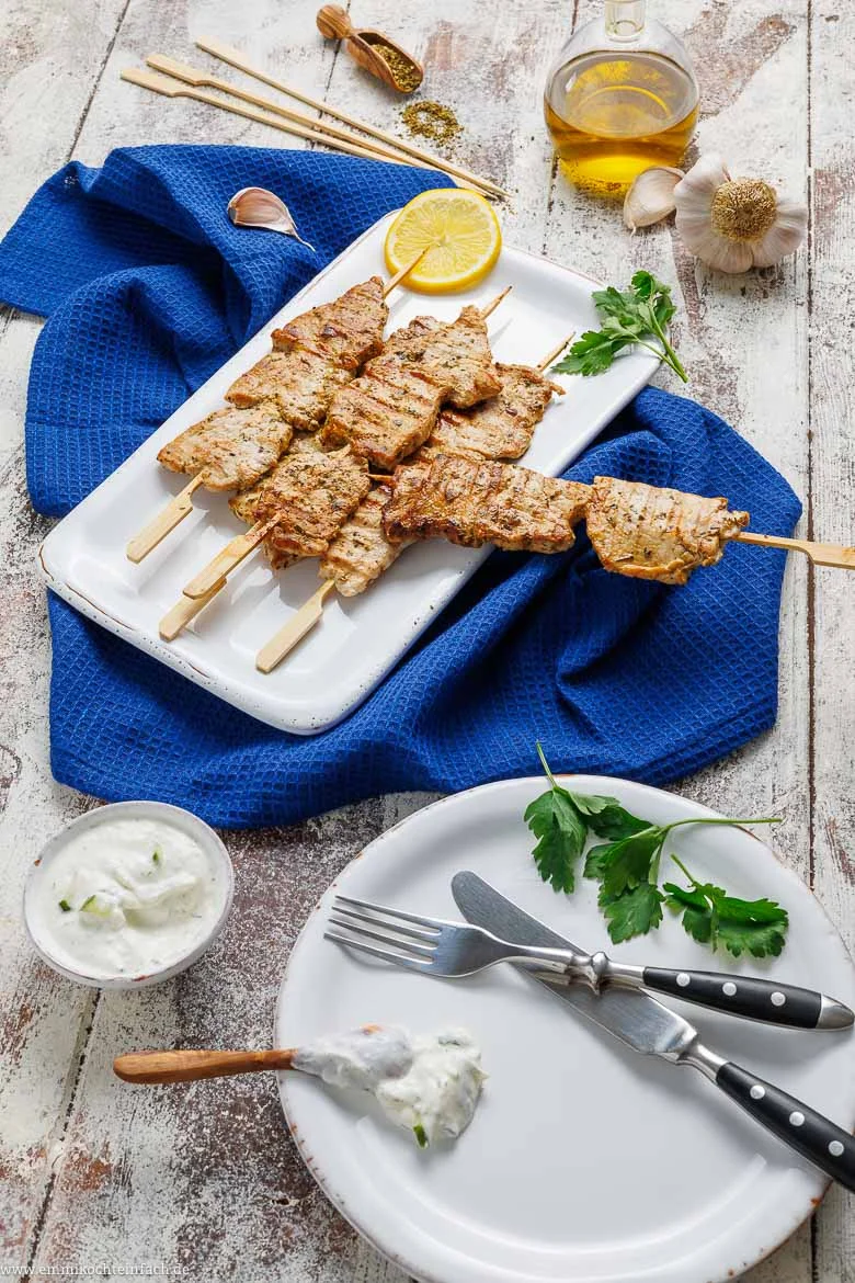 Souvlaki selber machen