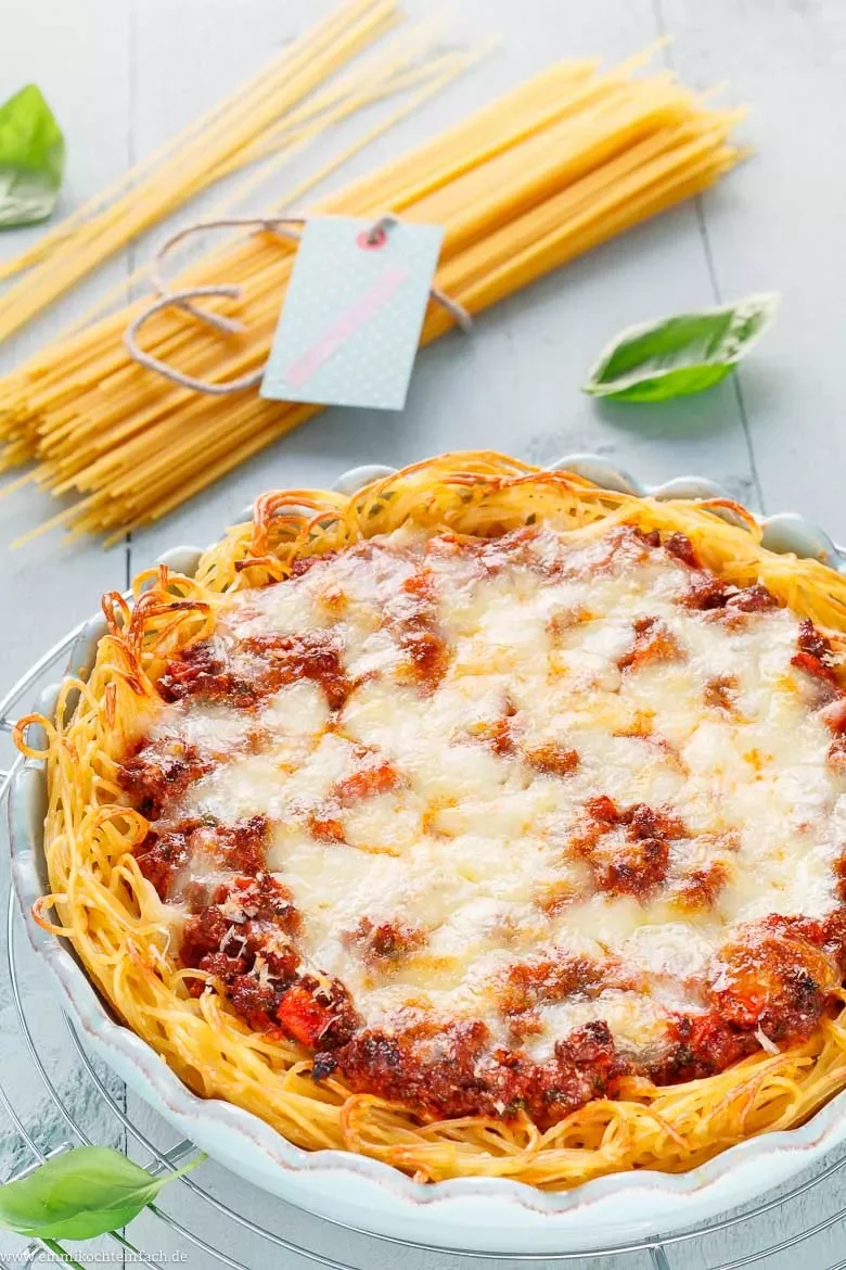 Spaghetti Bolognese Auflauf
