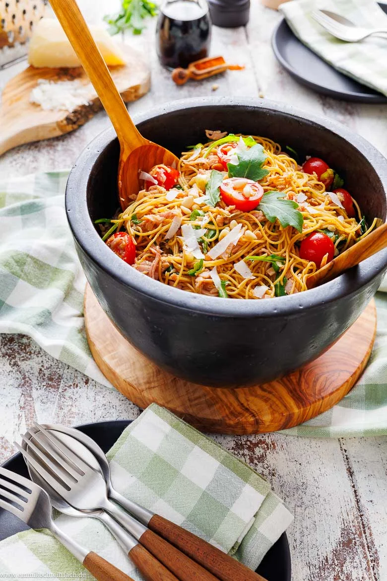 Spaghettisalat – schnell und einfach