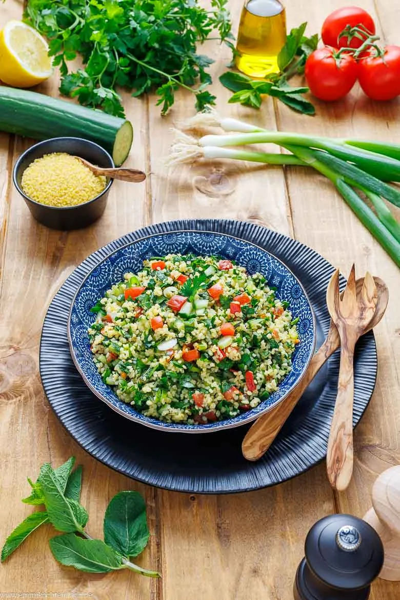 Taboulé als frischer Beilagensalat