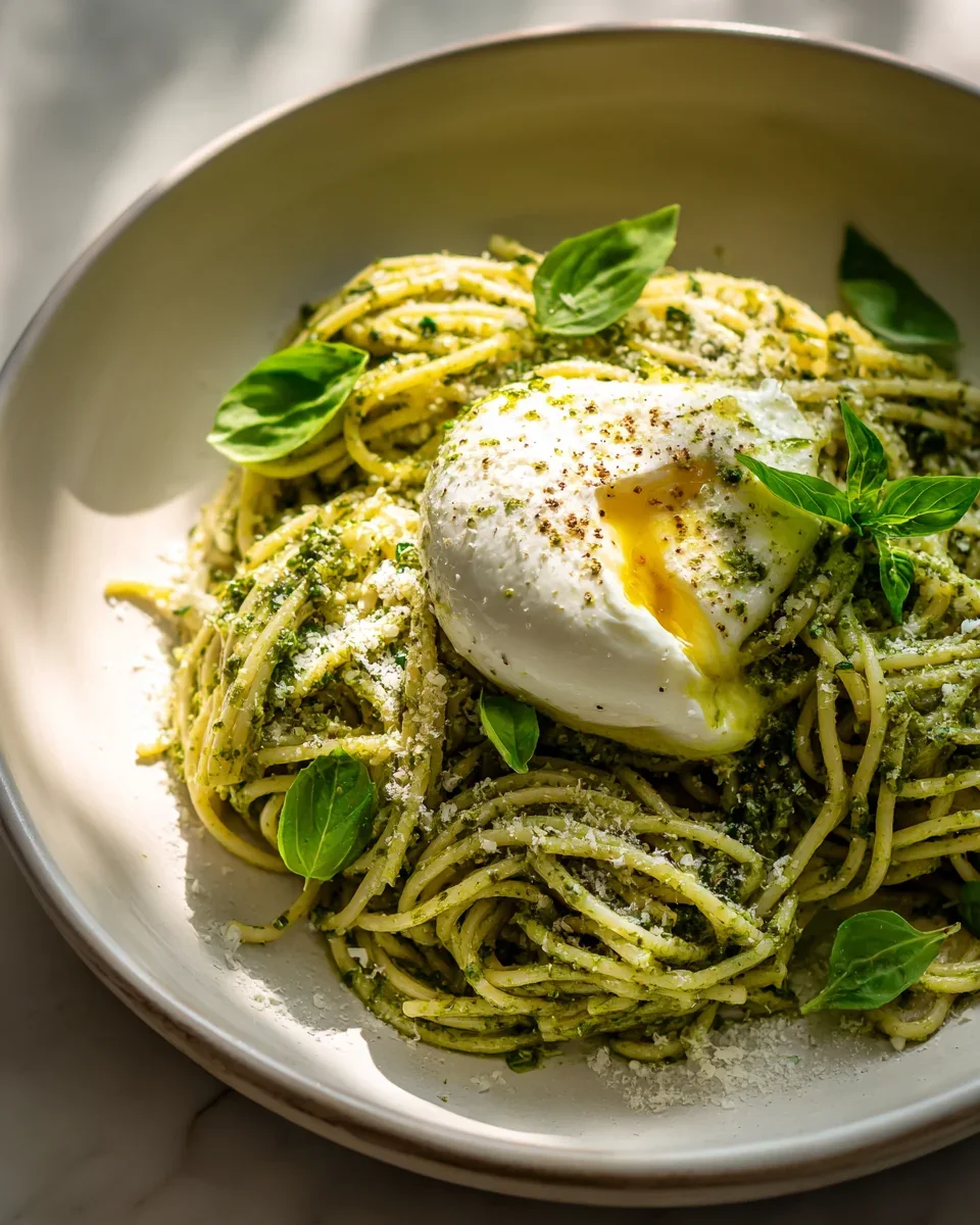 Burrata und Pesto Pasta – Ein Genuss für die Sinne