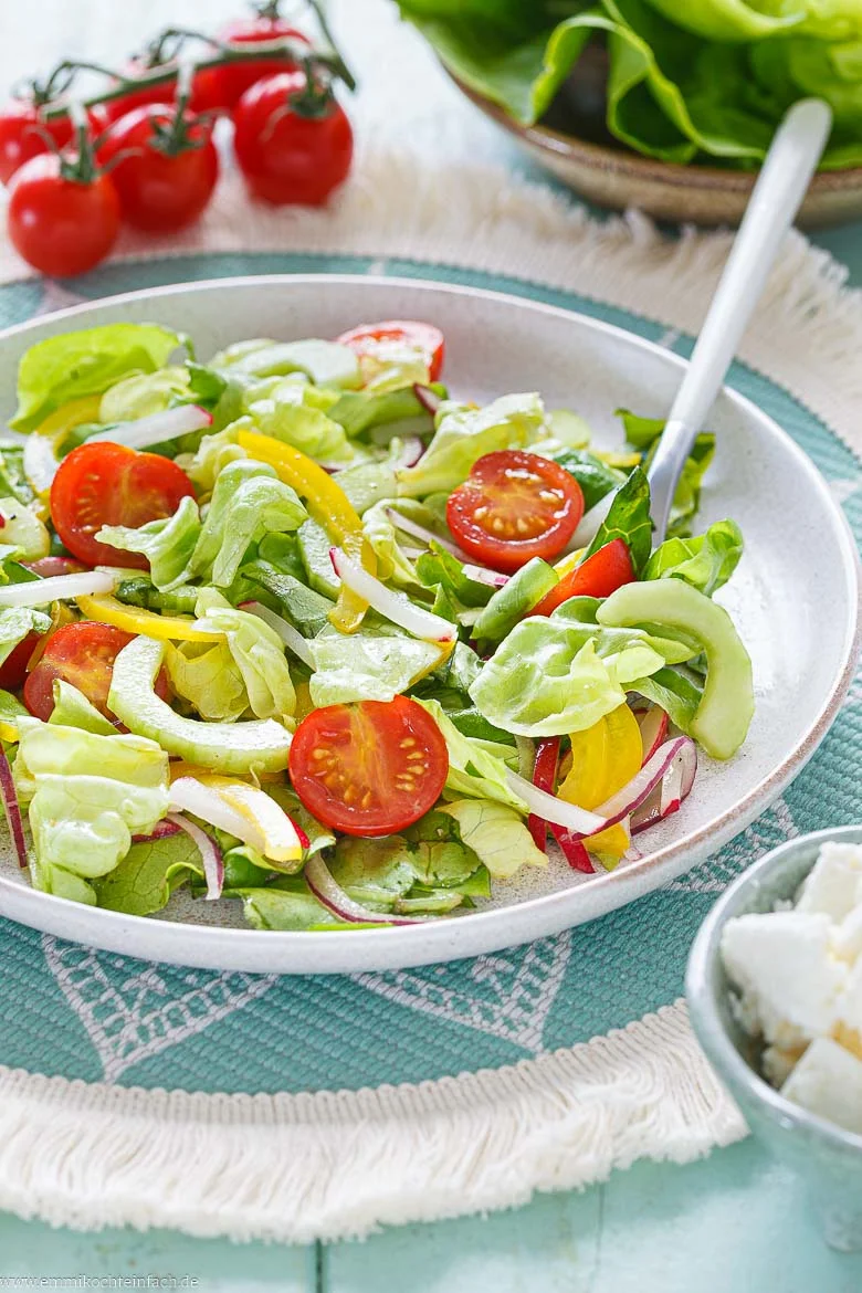 Tipps für die Zubereitung meines gemischten Salats
