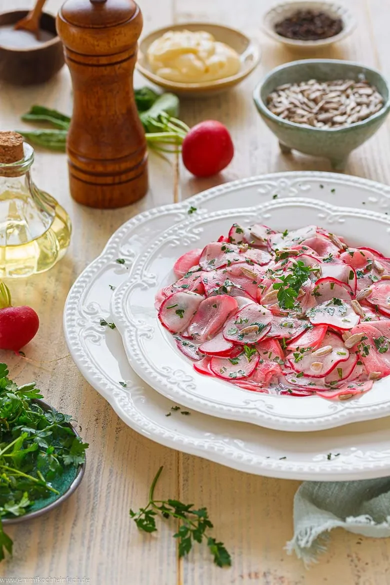 Tipps für die Zubereitung meines Radieschensalat-Rezepts