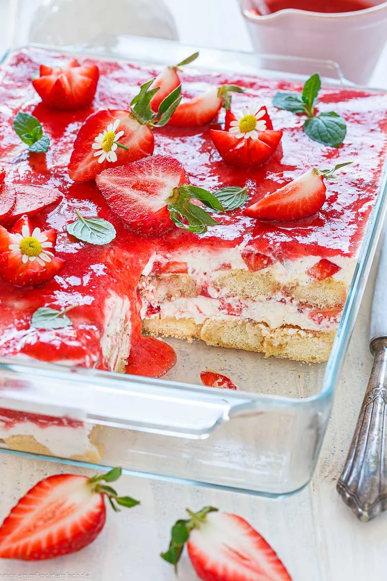 Erdbeer-Tiramisu – himmlisch-süßes Dessert