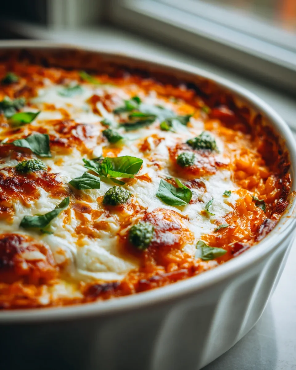 Tomaten Pesto Risotto Bake: Einfach, cremig & unwiderstehlich!