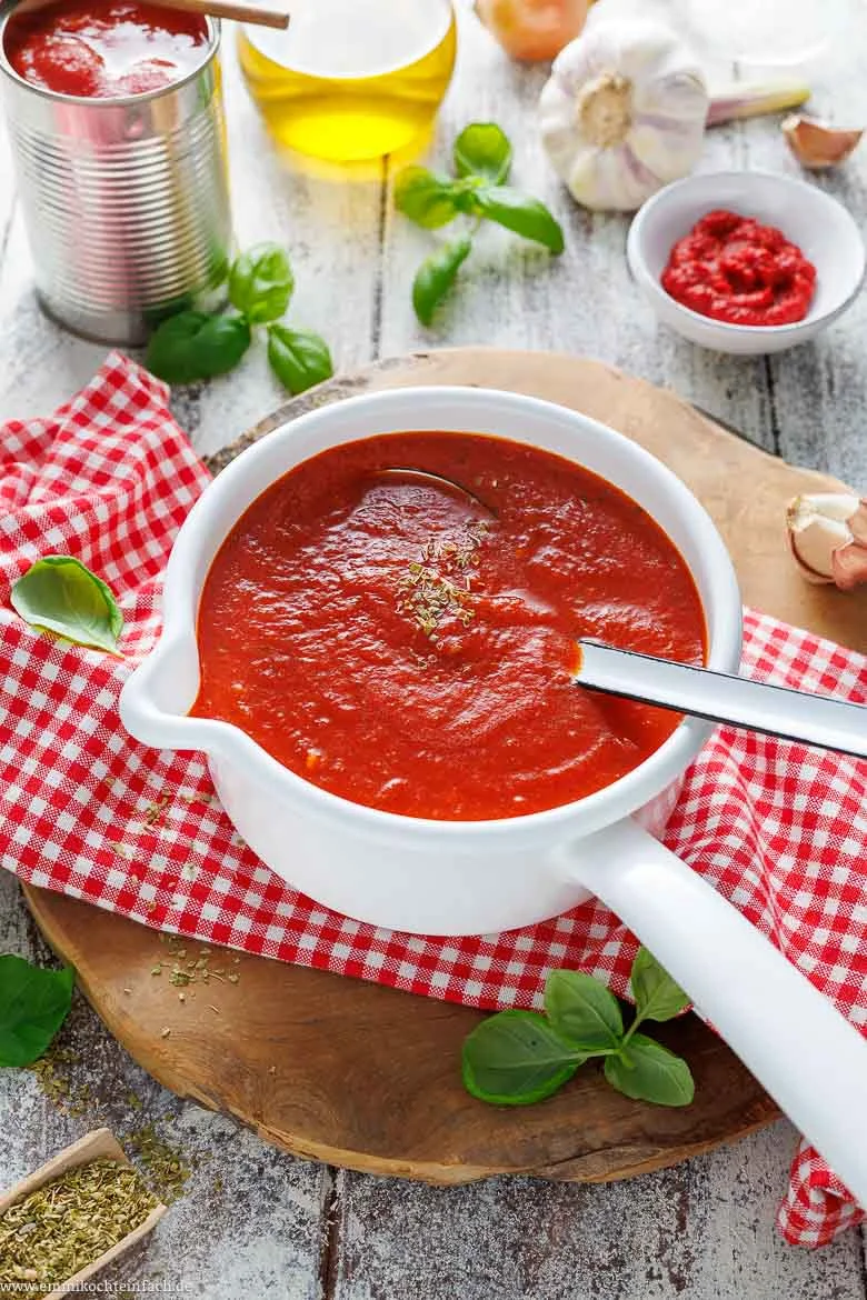 Tomatensoße – einfaches Grundrezept