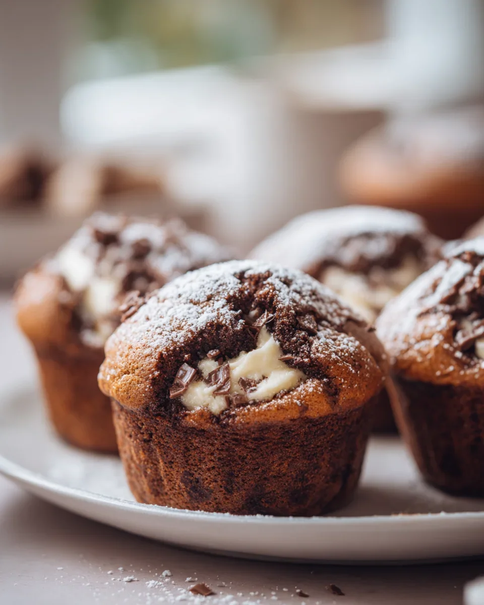 Unwiderstehliche Kinder Bueno Muffins mit Mascarponefüllung