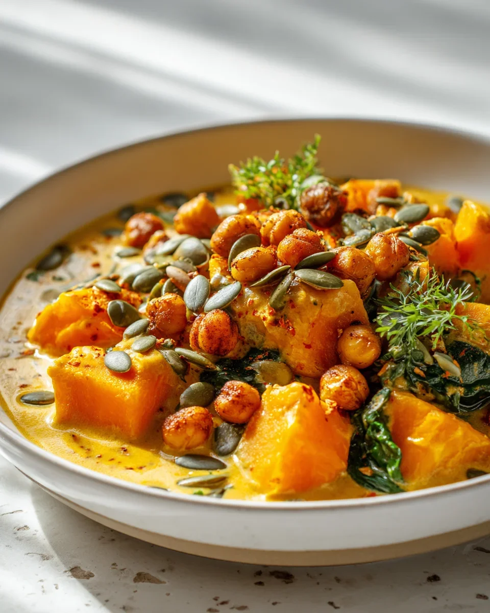 Veganes Kürbis Curry Rezept: Schnell, Lecker & Gesund genießen!