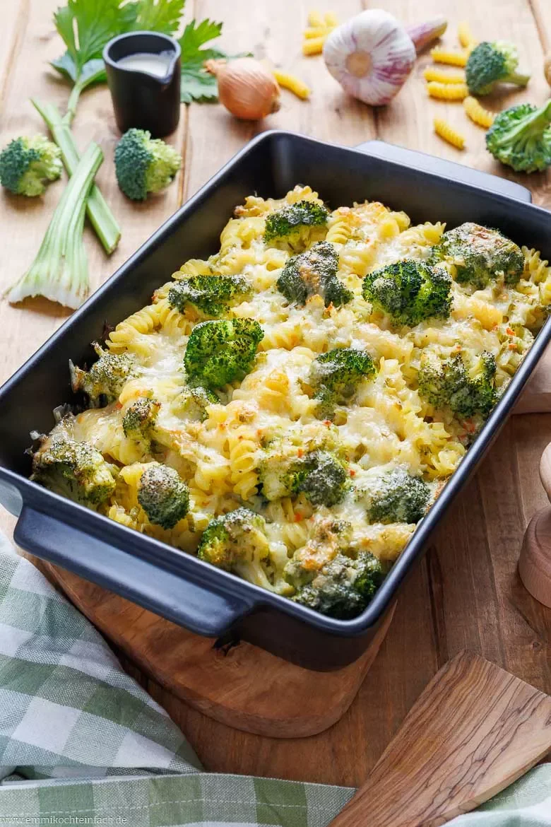 Brokkoli-Nudel-Auflauf – einfach und vegetarisch