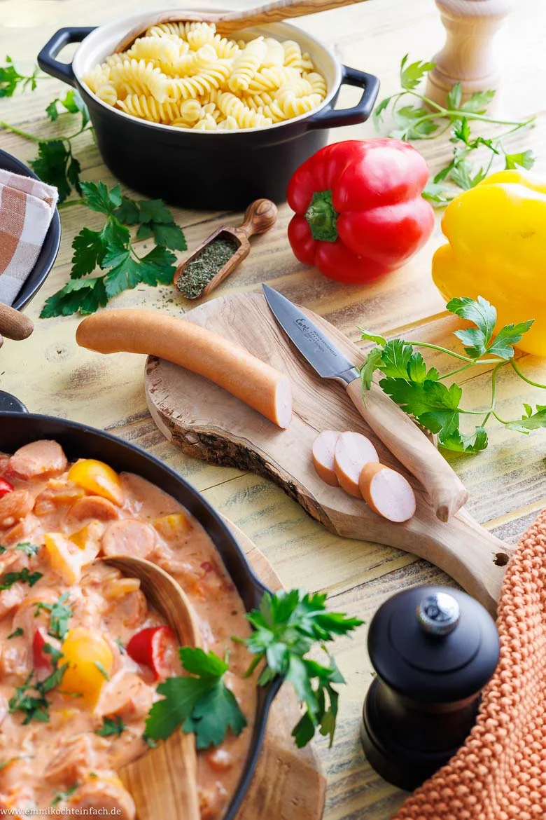 Würstchengulasch Zutaten