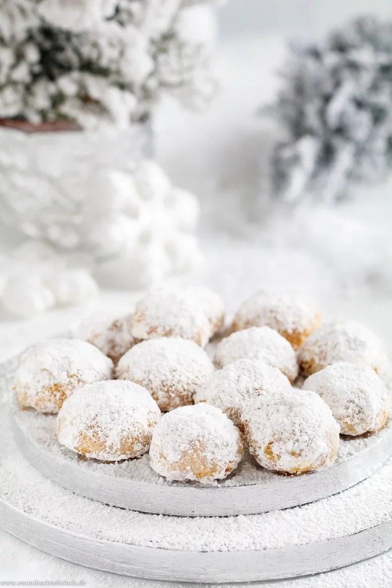 Walnuss Schneebälle