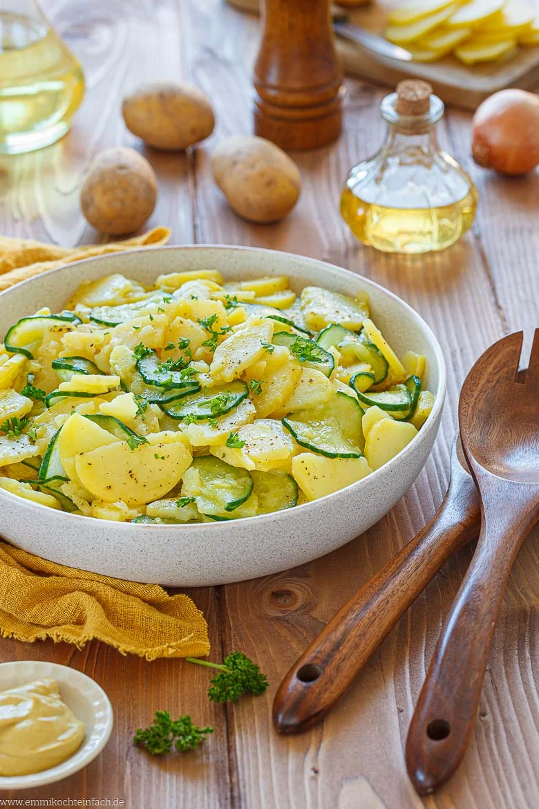 Zubereitungstipps für den Salat mit Kartoffeln und Gurke