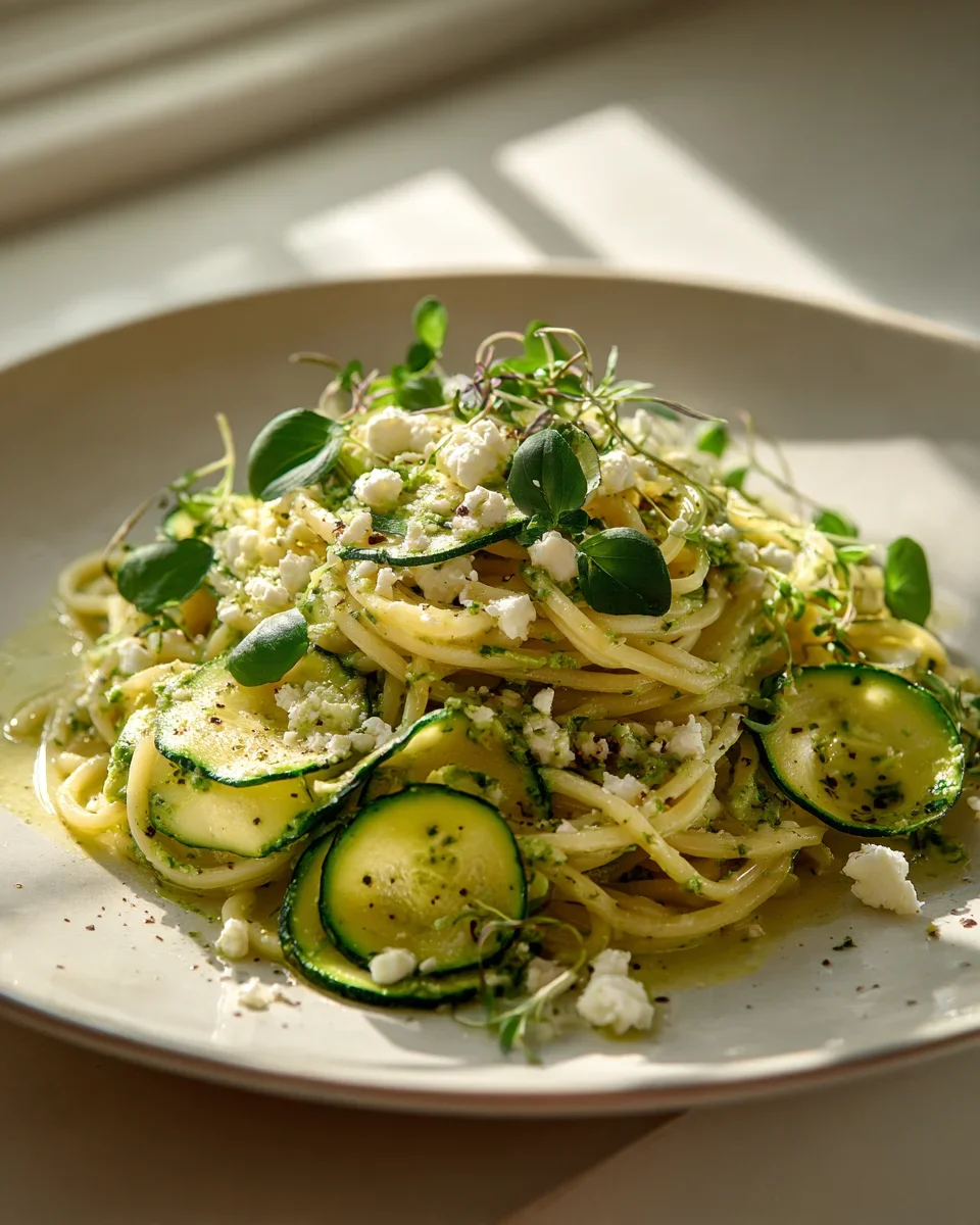 Zucchini Sauce Pasta: Leicht, gesund & unwiderstehlich!
