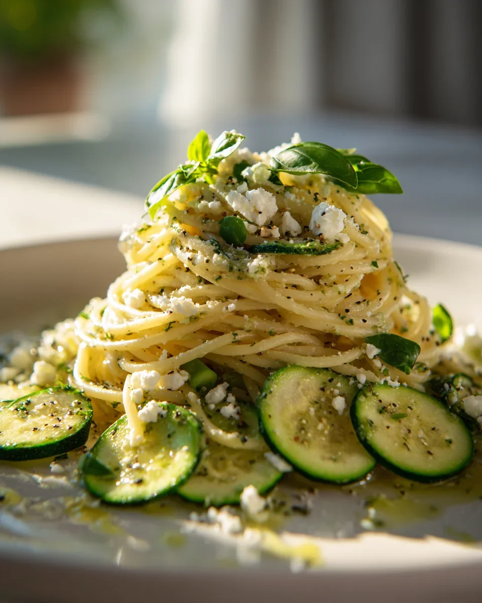 Zucchini Sauce Pasta: Leicht, gesund & unwiderstehlich!