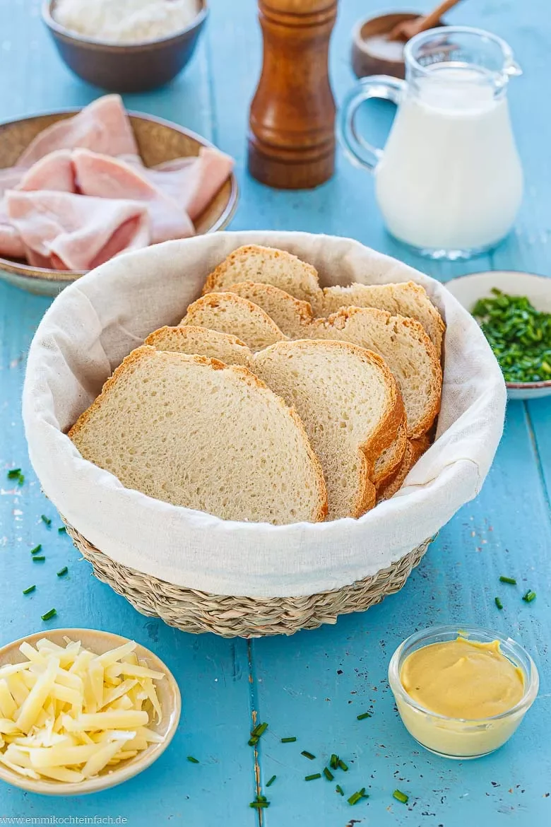 Zutaten Croque Monsieur