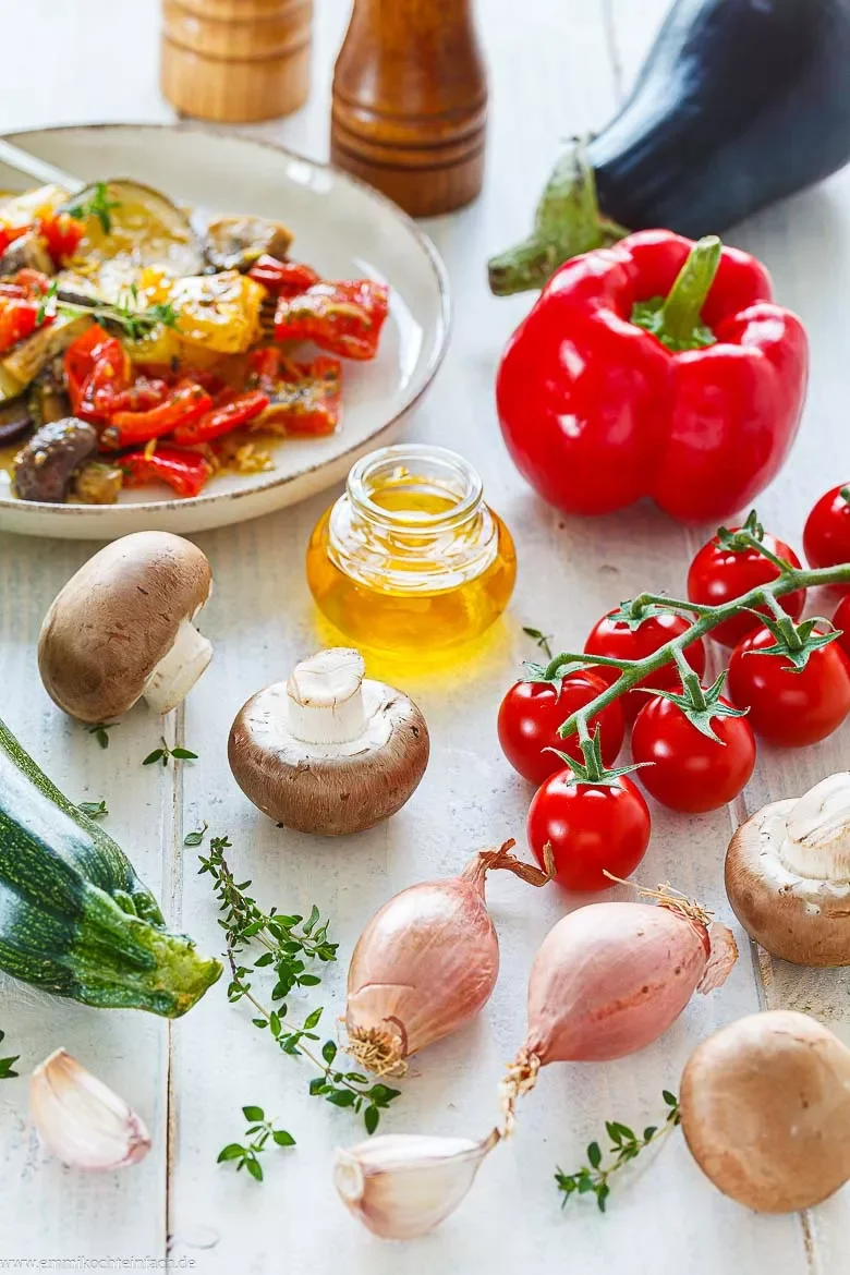 Zutaten für Antipasti