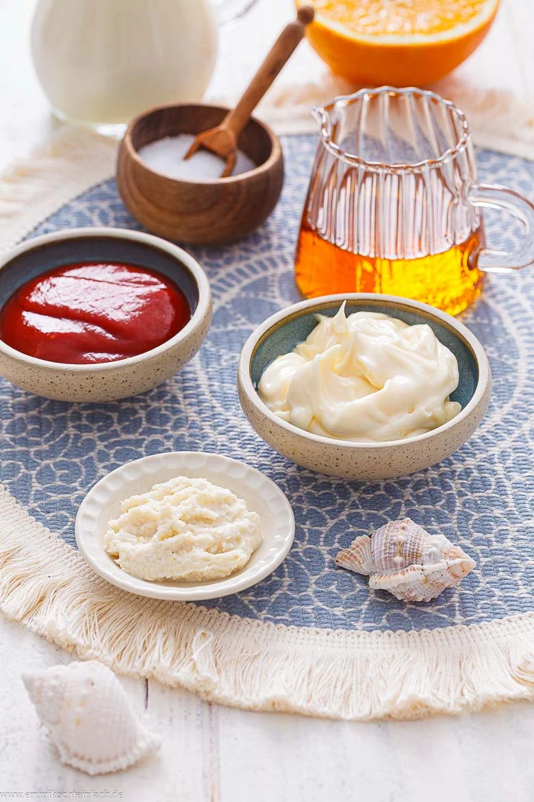 Zutaten für Cocktailsauce