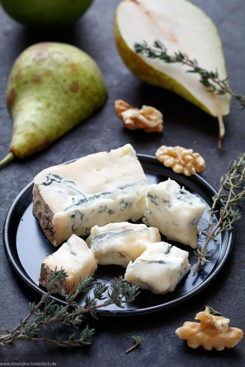 Zutaten für die Quiche mit Birnen und Gorgonzola