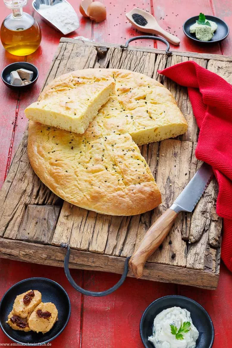 Zutaten für Fladenbrot