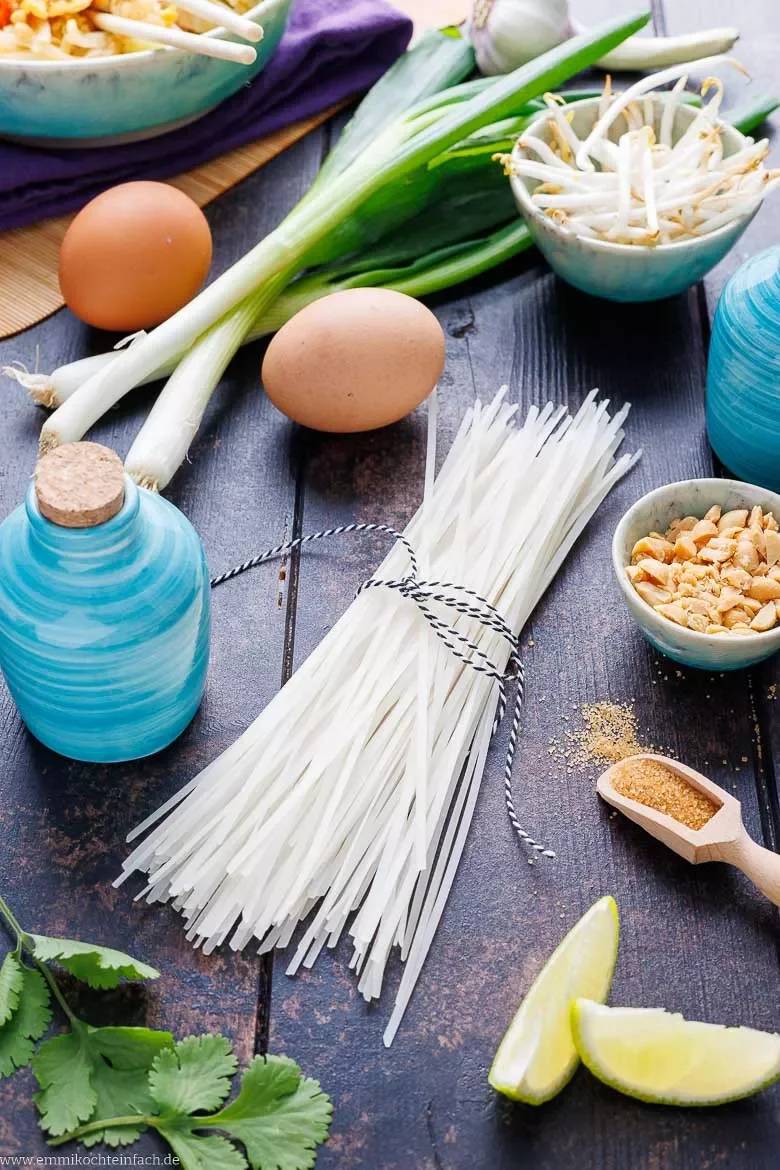 Zutaten für Pad Thai