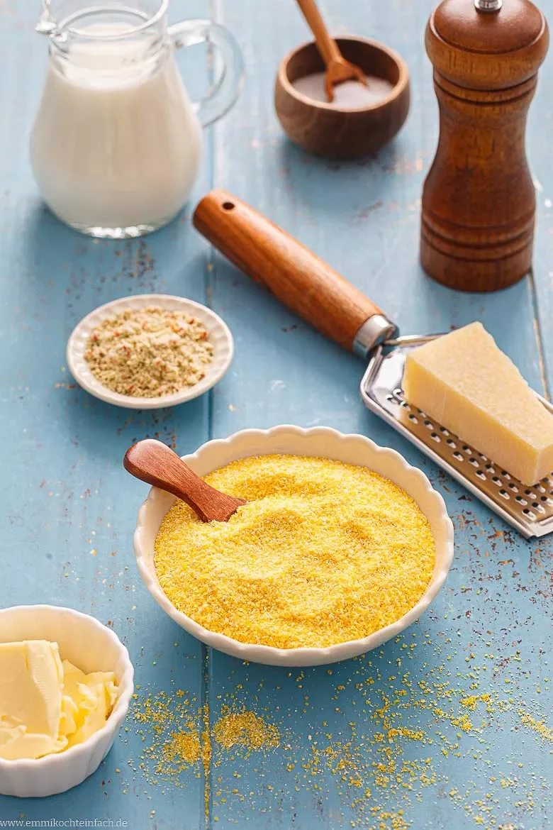 Zutaten für Polenta