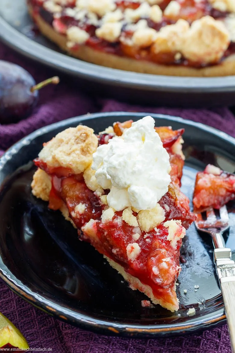 Zwetschgenkuchen mit Streusel